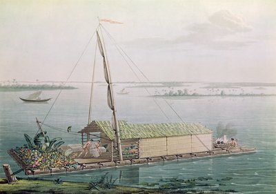 Raft on the Guayaquil River, from 